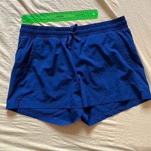 Navy Blue Athlux Running Shorts